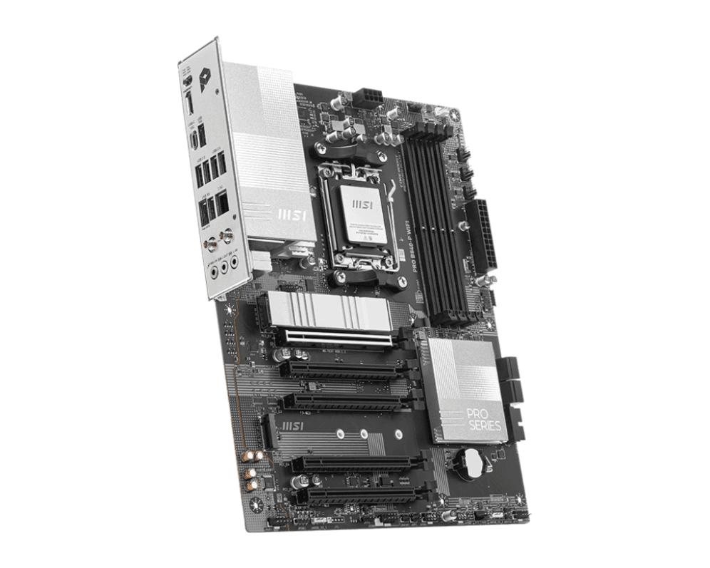 Placa Base MSI Pro B840-P WiFi AM5 ATX 4xDDR5 miniatura 4