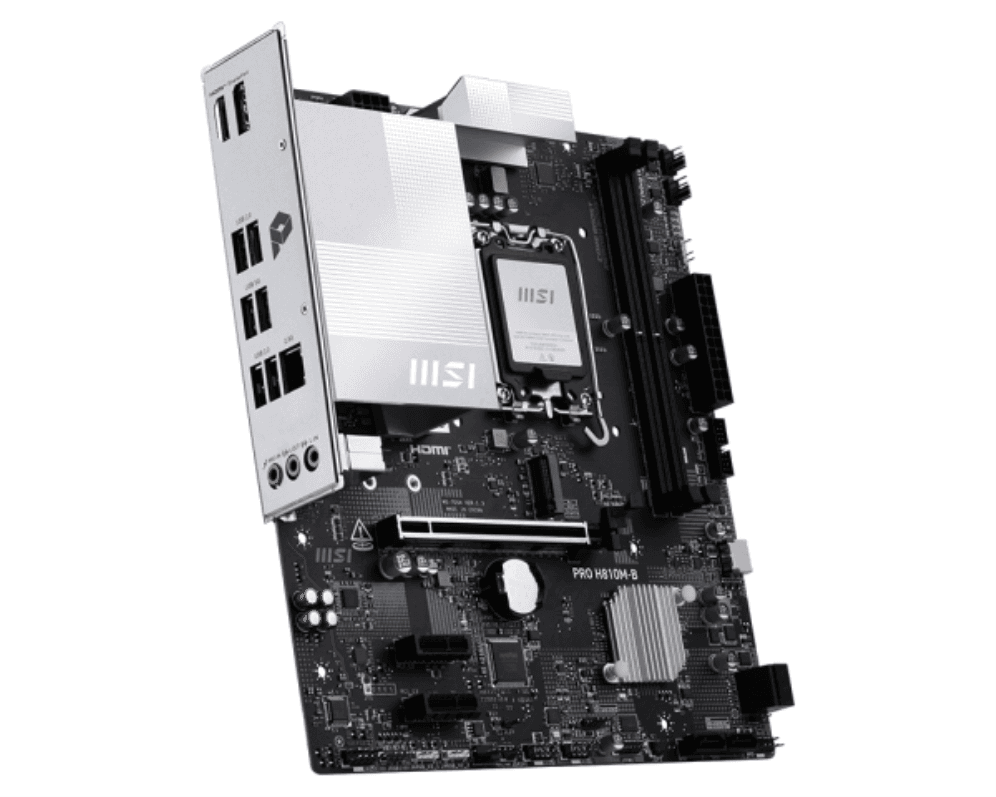 Placa Base MSI PRO H810M-B LGA1851 Micro-ATX 2xDDR5 miniatura 4