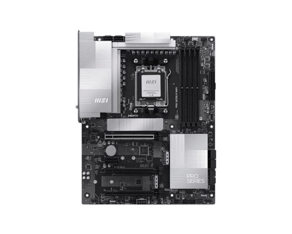 Placa Base MSI PRO X870E-P WiFi AM5 ATX 4xDDR5 — imagen 1