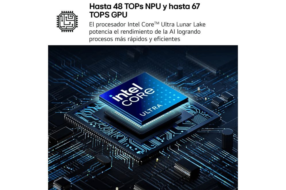 Portátil Lg Gram U9-288V 32Gb 1Tb 16" WQXGA W11H miniatura 9