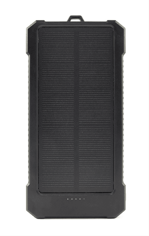 Power Bank Solar Gembird 10000mAh Negro — imagen 1