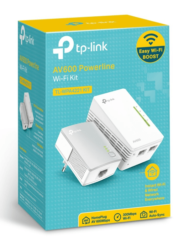 PowerLine Wifi Tp-link AV600 300 Mbps 2 Puertos miniatura 5