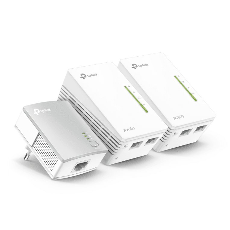 PowerLine Wifi Tp-link AV600 Kit 3Uds 2 Port miniatura 2