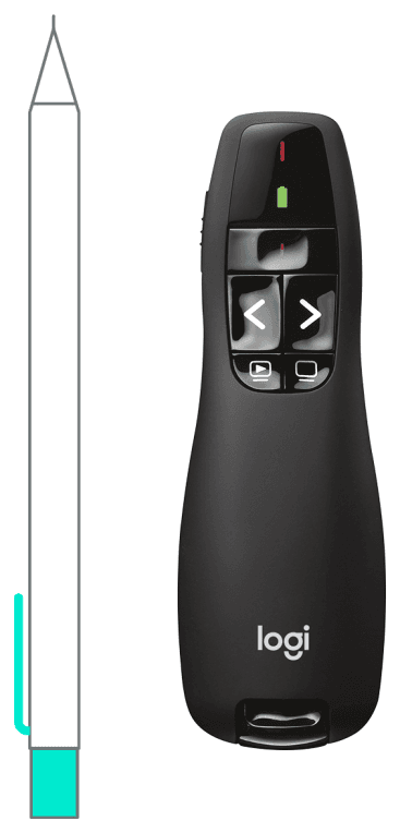 Puntero Inalámbrico Logitech R400 miniatura 2