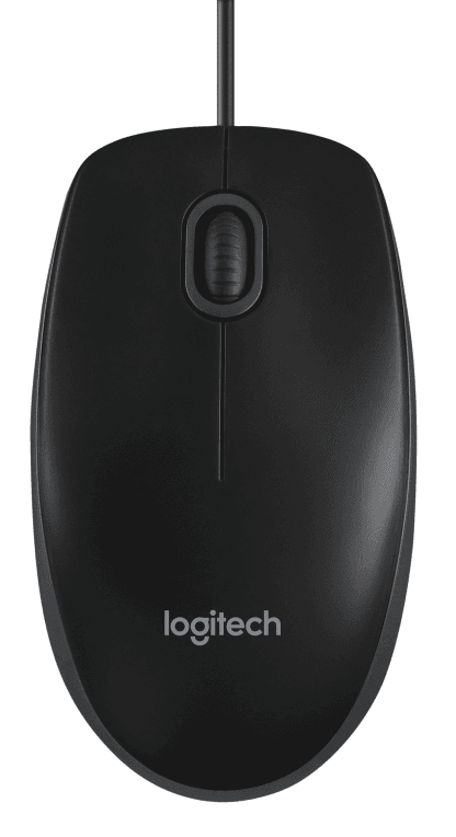 Ratón Logitech B100 Negro USB miniatura 3