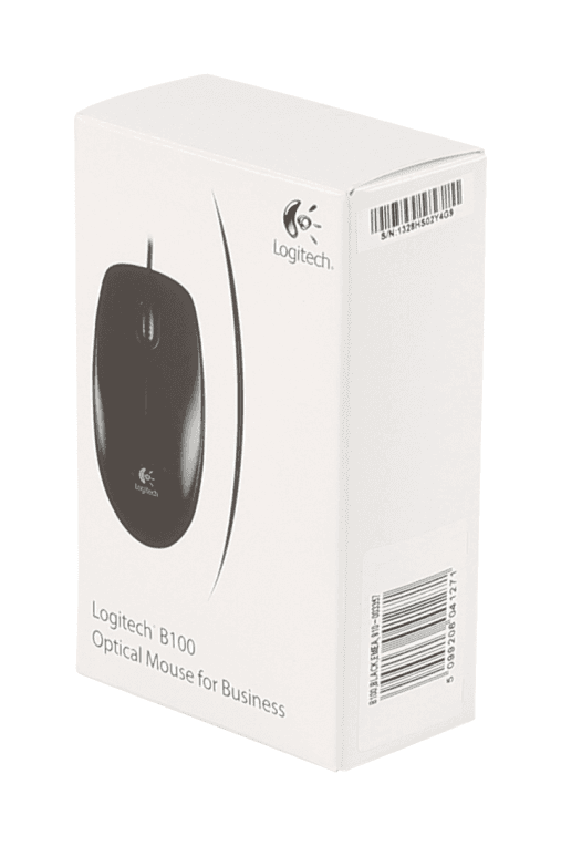 Ratón Logitech B100 Negro USB miniatura 8