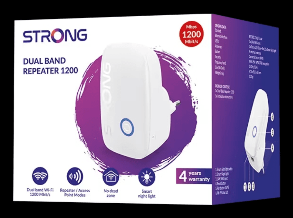 Repetidor Strong 1200 Wifi5 miniatura 8