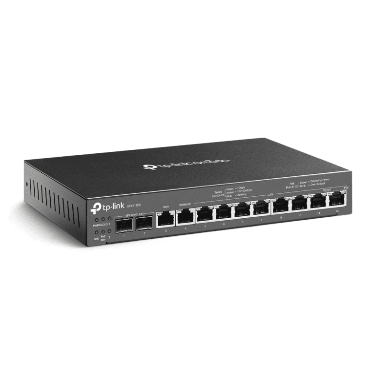Router Switch Controller Omada ER7212PC VPN PoE+ miniatura 3