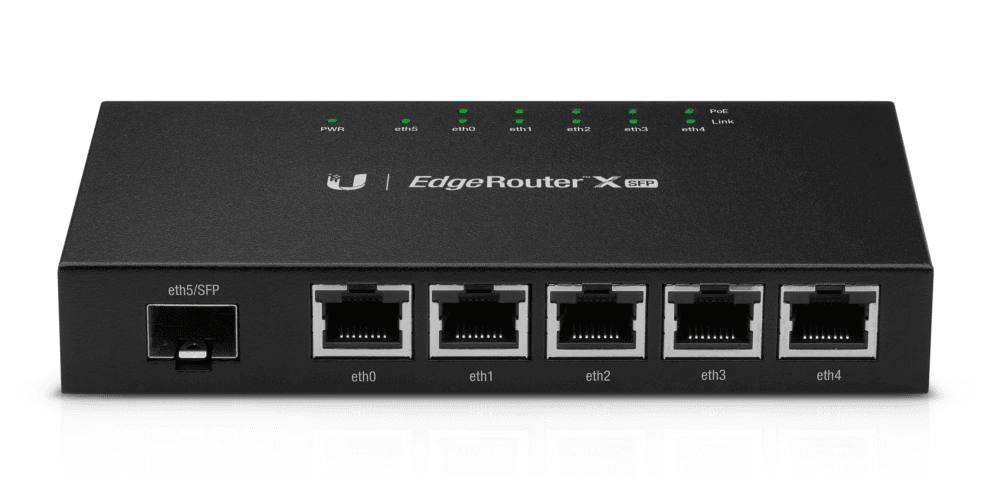 Router Ubiquiti ER-X-SFP EdgeRouter X EdgeMax — imagen 1