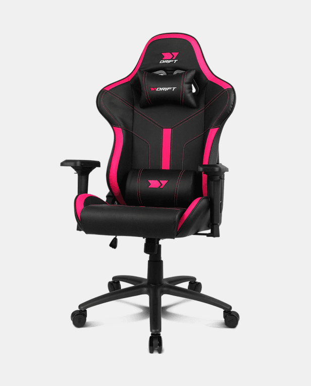 Silla Gaming Drift DR350 Negro/Rosa — imagen 1