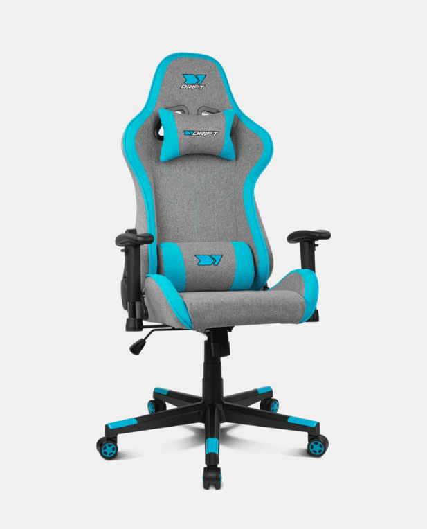 Silla Gaming Drift DR90 Pro Gris - Azul — imagen 1