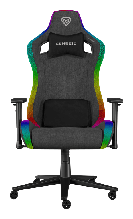 Silla Gaming Genesis Trit 660 RGB Gris — imagen 1