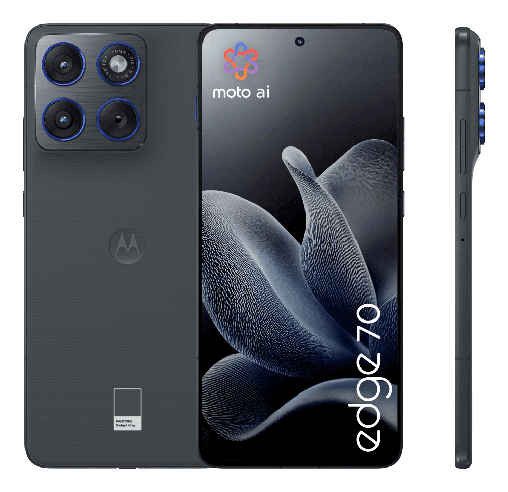 SmartPhone Motorola Edge 70 12GB 512GB Gris miniatura 3