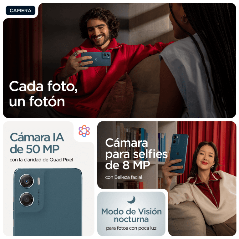 SmartPhone Motorola Moto G06 4GB 256GB Azul miniatura 14