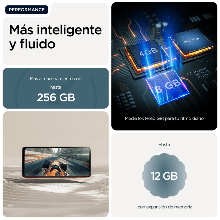 SmartPhone Motorola Moto G06 4GB 256GB Azul miniatura 15