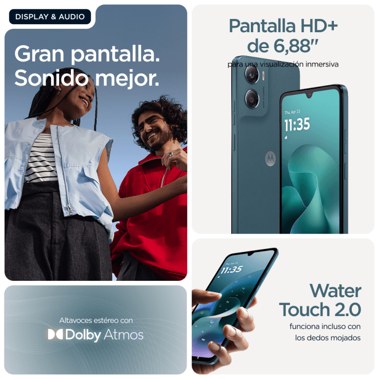 SmartPhone Motorola Moto G06 4GB 256GB Azul miniatura 16