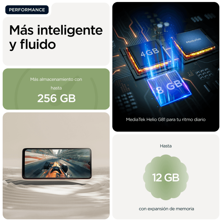 SmartPhone Motorola Moto G06 4GB 256GB Green miniatura 15