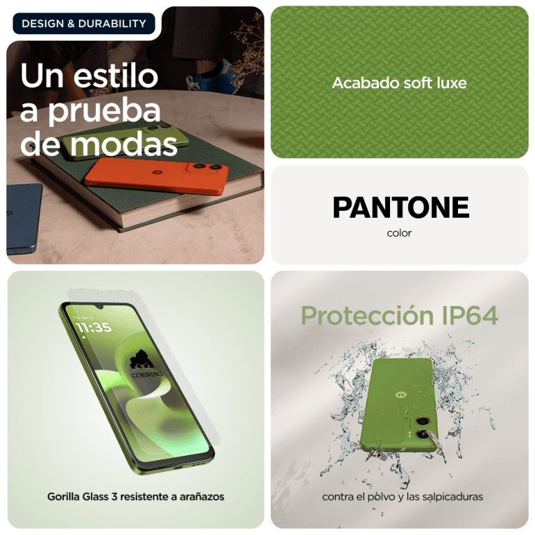 SmartPhone Motorola Moto G06 4GB 256GB Green miniatura 17