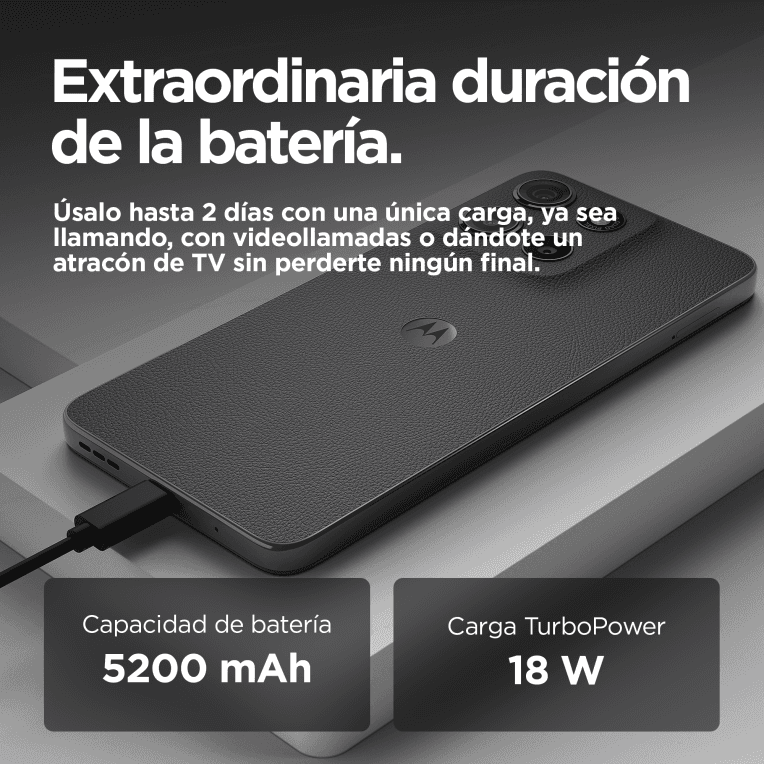 SmartPhone Motorola Moto G15 4G 8GB/128GB Grey miniatura 9