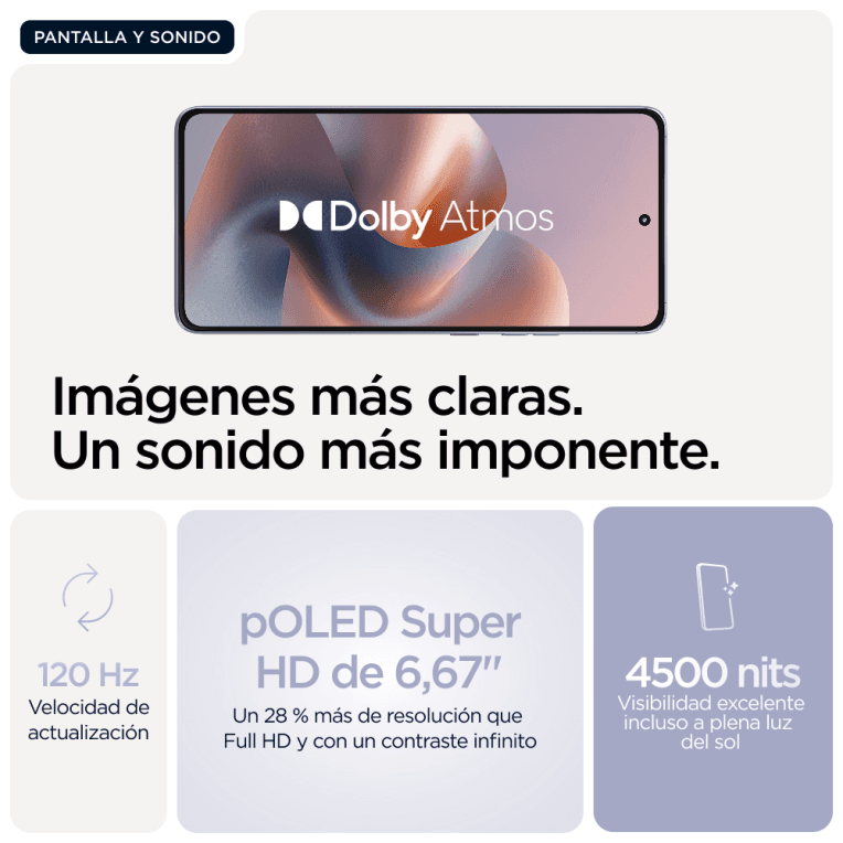 SmartPhone Motorola Moto G86 8GB 256GB 5G Lila miniatura 8