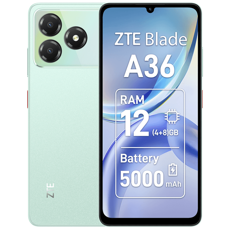 SmartPhone Zte Blade A36 4+8GB/64GB Green — imagen 1