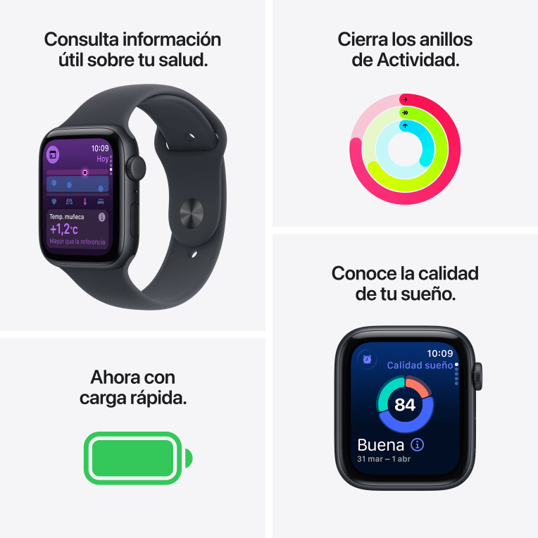 SmartWatch Apple Watch SE3 Aluminium MidNight miniatura 3