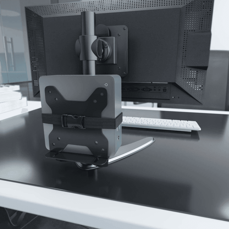 SOPORTE AISENS MINI PC MUY VERSATIL NEGRO miniatura 7