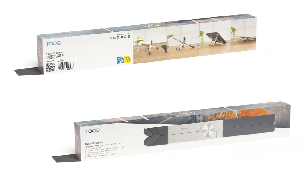 Soporte Elevador Alum. Plegable Portátiles, Plata miniatura 7