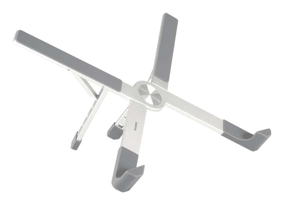 Soporte Elevador Alum. Plegable Portátiles, Plata — imagen 1