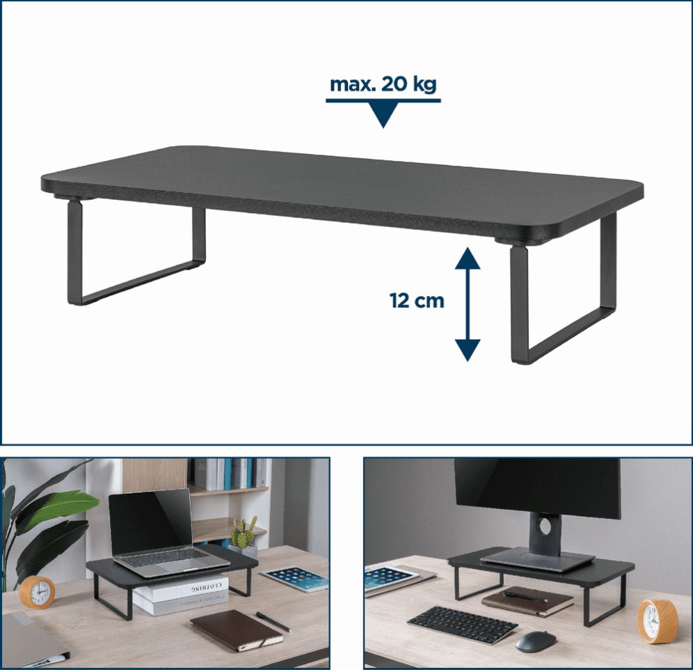 Soporte Gembird MS-TABLE-03 Rectangular Monitor — imagen 1