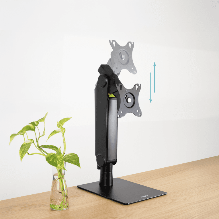 SOPORTE MESA TOOQ PANTALLA 17-32" NEGRO miniatura 4