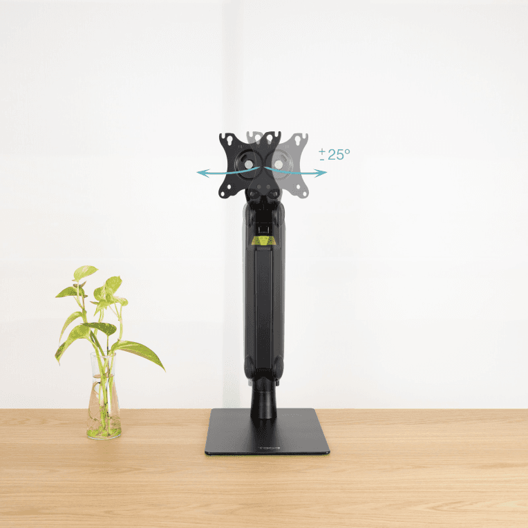 SOPORTE MESA TOOQ PANTALLA 17-32" NEGRO miniatura 7