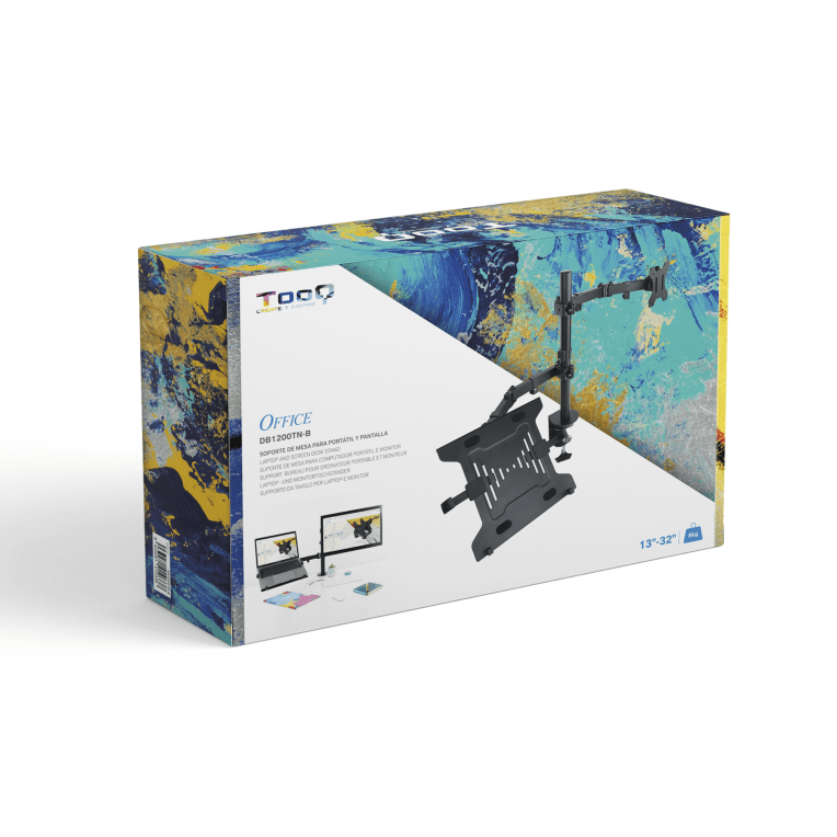 Soporte Tooq DB1200TN-B Monitor 13-32" miniatura 10