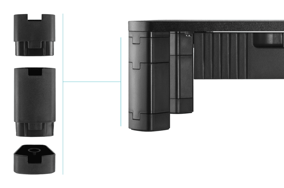 SOPORTE TOOQ ELEVADOR MULTIUSOS CON CAJON miniatura 4