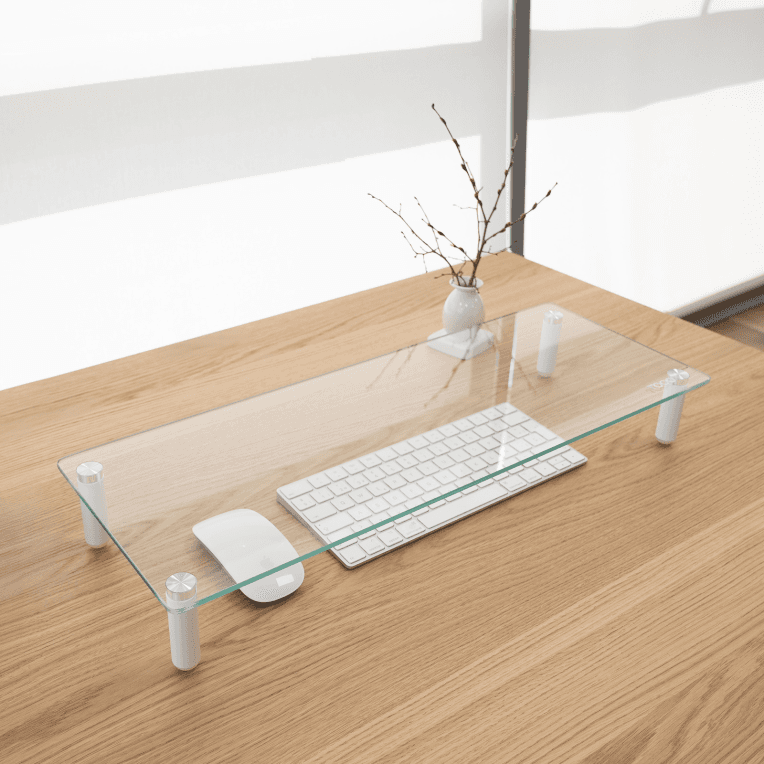 SOPORTE TOOQ ELEVADOR VIDRIO PARA MONITORES miniatura 3