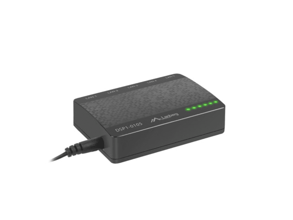 Switch Lanberg 5 Puertos 100 Mbps — imagen 1