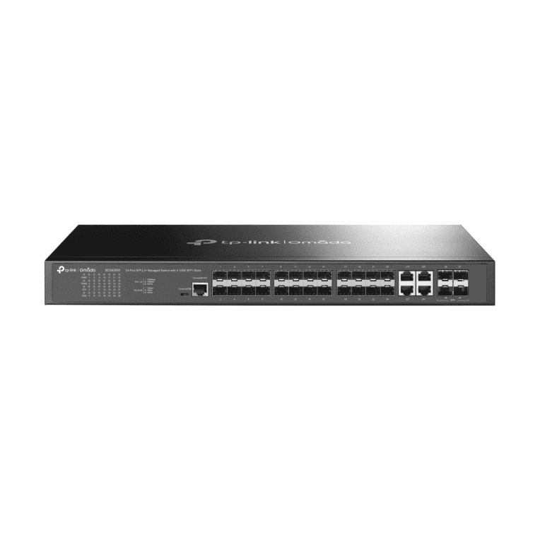 Switch Tp-link Omada TL-SG3428XF L2+ 24xSFP 4xSFP+ — imagen 1