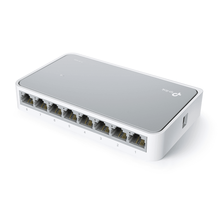 Switch Tp-Link TL-SF1008D 8 Port 10/100 miniatura 3