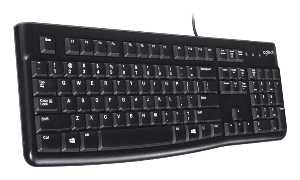 Teclado Logitech K120 OEM USB Negro miniatura 4