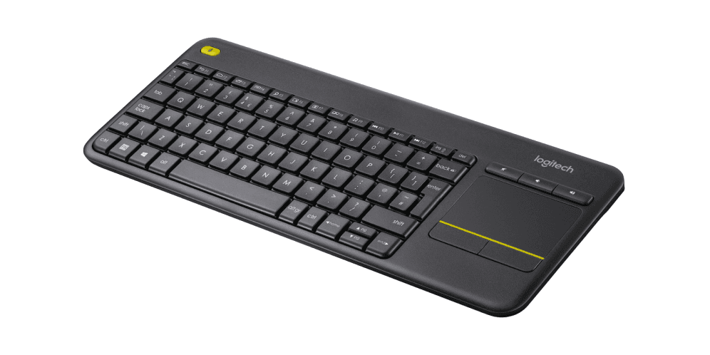 Teclado Logitech K400 Plus RF Inalámbrico Negro miniatura 2