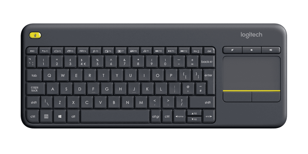 Teclado Logitech K400 Plus RF Inalámbrico Negro miniatura 5