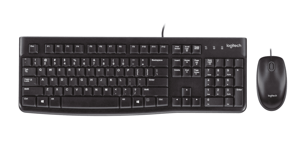 Teclado Logitech MK120 USB Negro miniatura 5