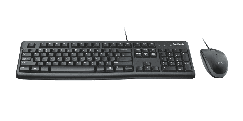 Teclado Logitech MK120 USB Negro — imagen 1