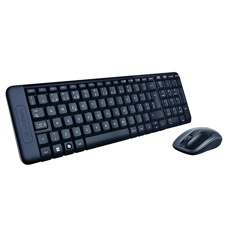 Teclado Logitech MK220 RF Inalámbrico Negro miniatura 2