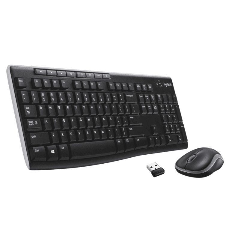 Teclado Logitech MK270 RF Inalámbrico Negro miniatura 2