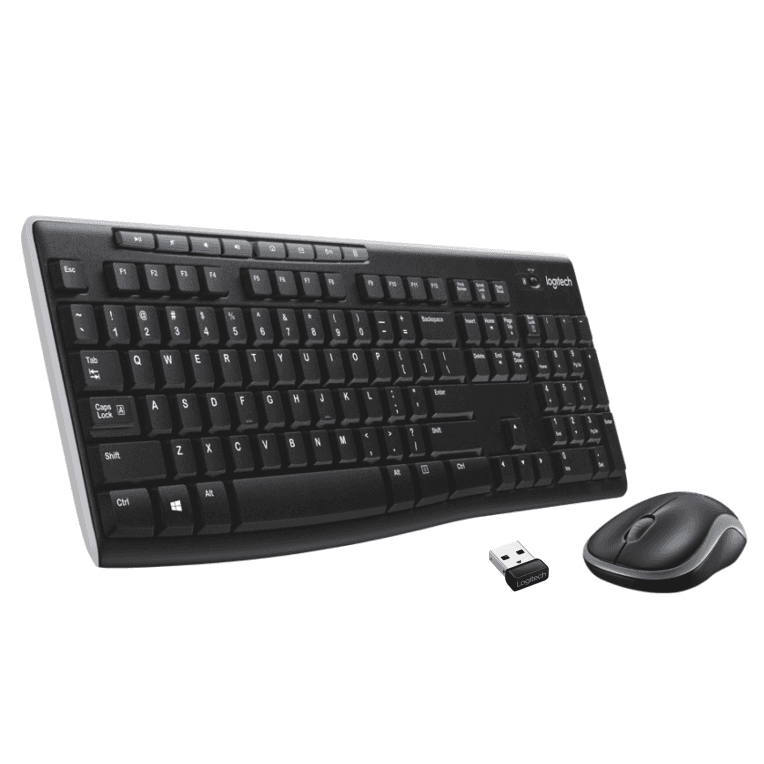 Teclado Logitech MK270 RF Inalámbrico Negro miniatura 8
