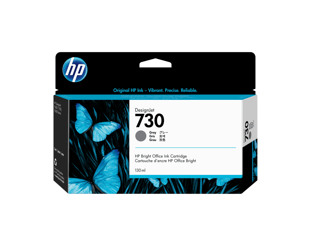 TINTA HP 730 GRAY miniatura 2