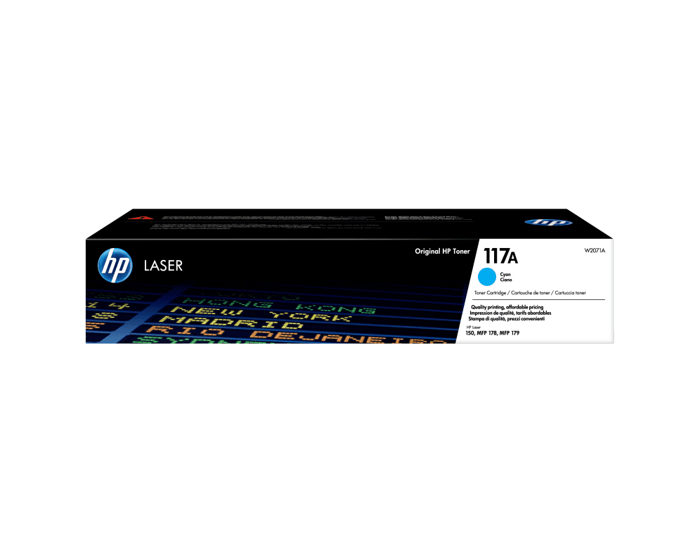 Toner HP 117A Cian miniatura 2
