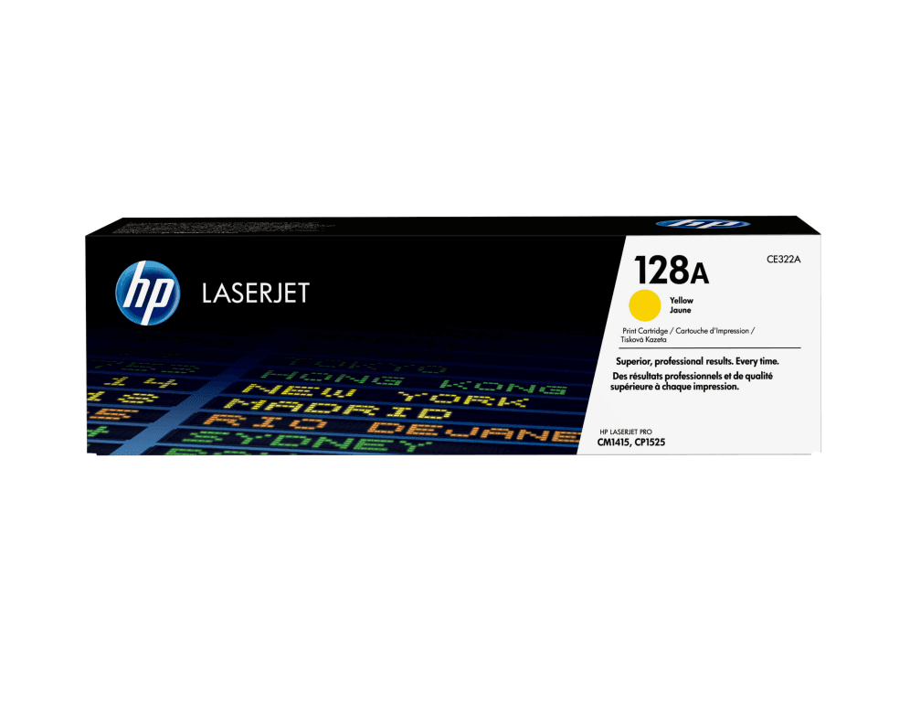 Toner HP 128A Amarillo miniatura 2
