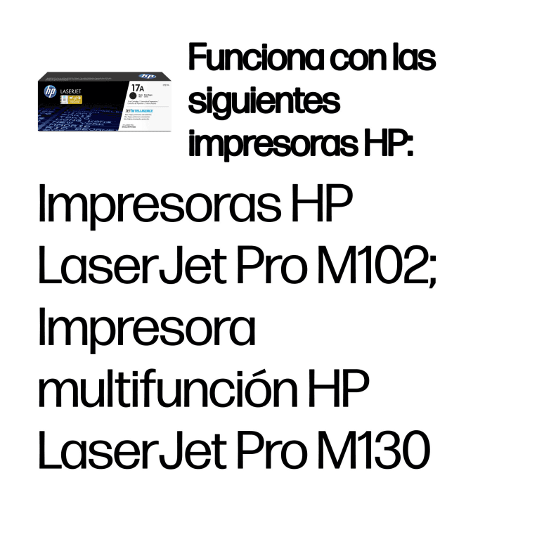 Toner HP 17A Negro miniatura 3